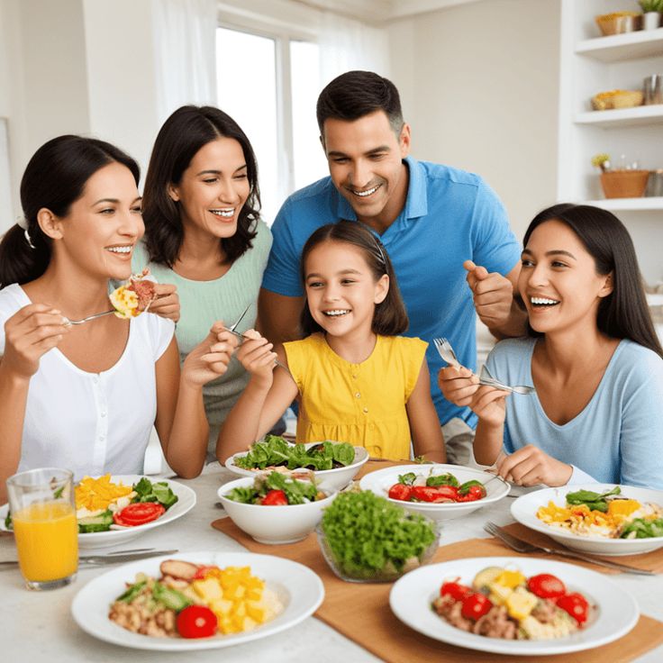 Colorful assortment of organic fruits on wooden table