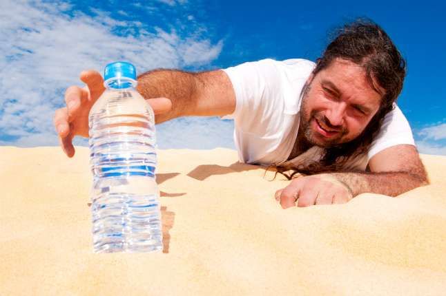 Glass of safe drinking water for body hydration and wellness