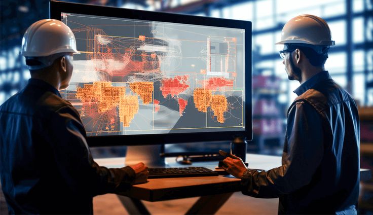 Wide view of a wind energy facility with multiple turbines operating in an open landscape, showcasing sustainable power generation.