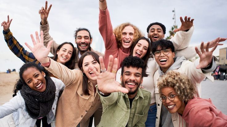 Happy woman laughing outdoors symbolizing positive laughter quotes