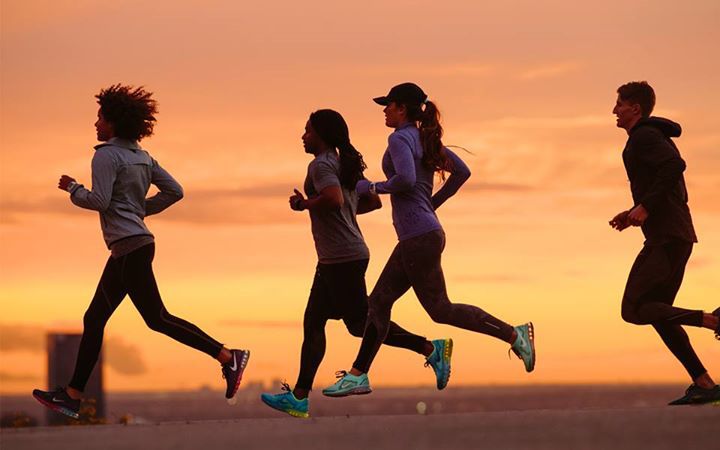 Woman jogging outdoors to improve stamina and strength